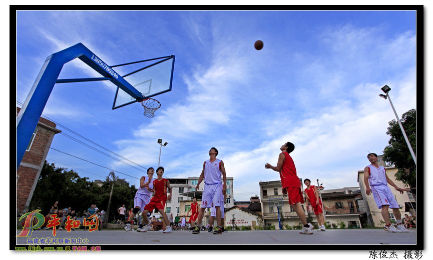 小溪 古楼村民篮球比赛
