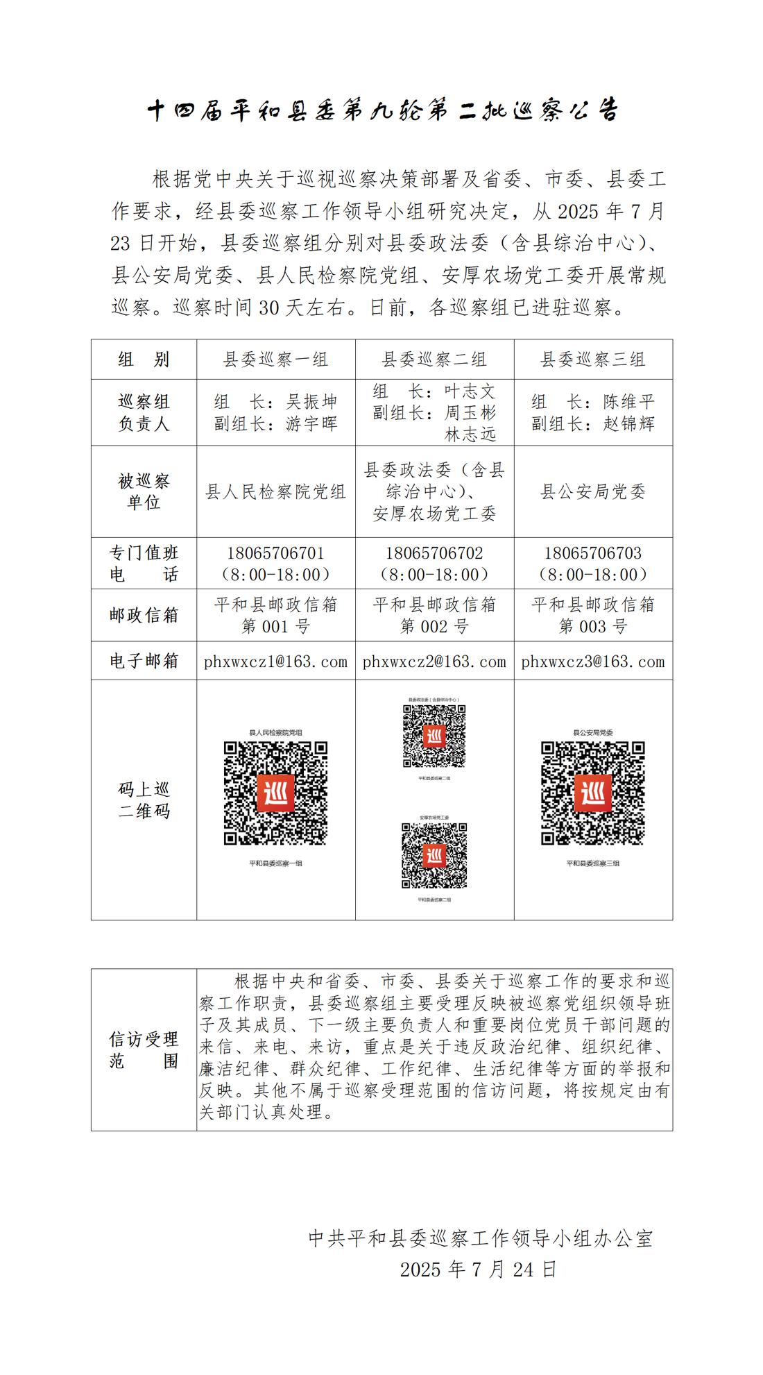 202507：十四届县委第九轮第二批巡察公告（网站、公众号）_01.png