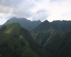 美丽的山