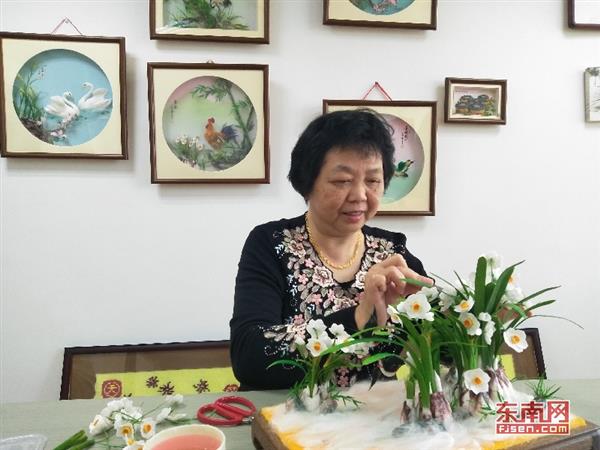 漳州棉花画：一“花”一世界
