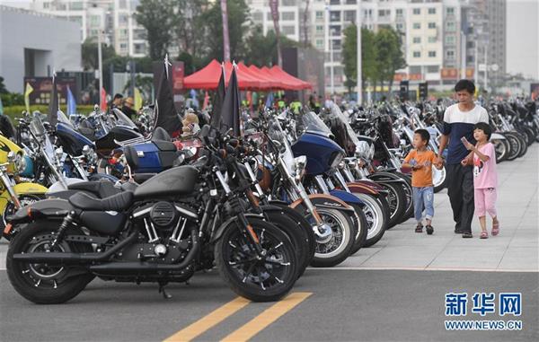 福建莆田举办摩托车文化交流节