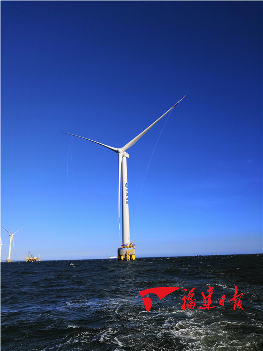 亚太单机容量最大海上风机在福清成功并网发电