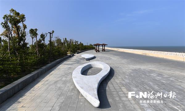 滨海新城“黄金海岸线”下月通车 开车骑车走路咋看都美