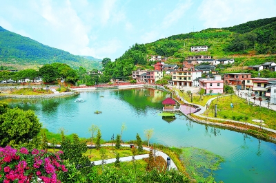永春桃城姜莲村已显现田园风貌型美丽乡村魅力